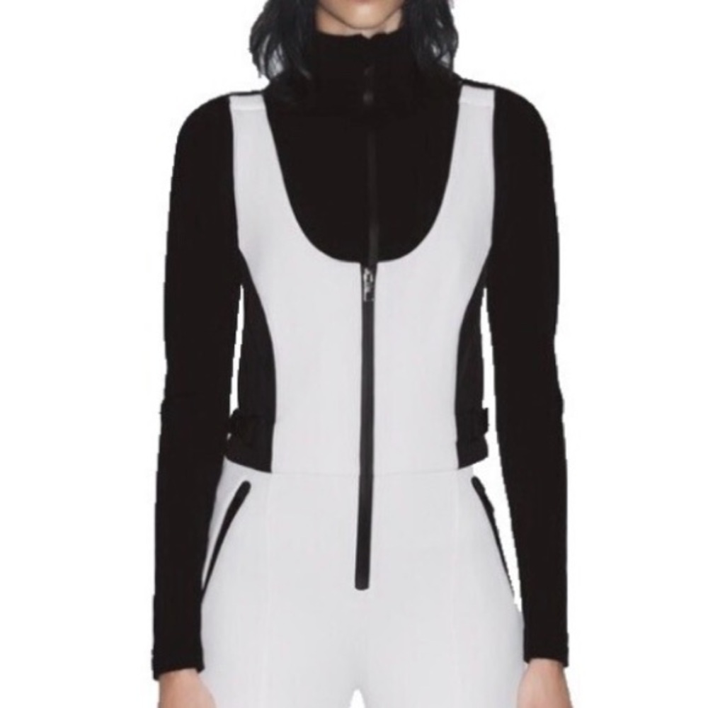 Zara Black and White Jumpsuit